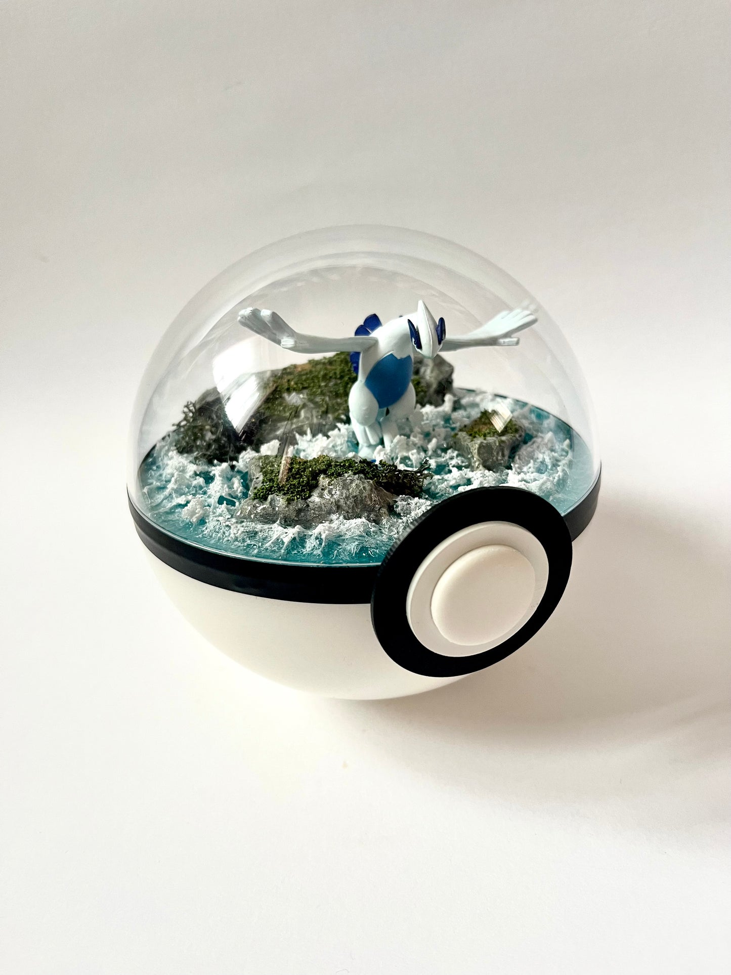 LUGIA (Medium 5.5 inch) PokéBall Diorama Terrarium