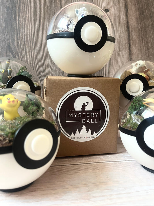 MYSTERY BALL (Small 10cm) PokéBall Diorama Terrarium