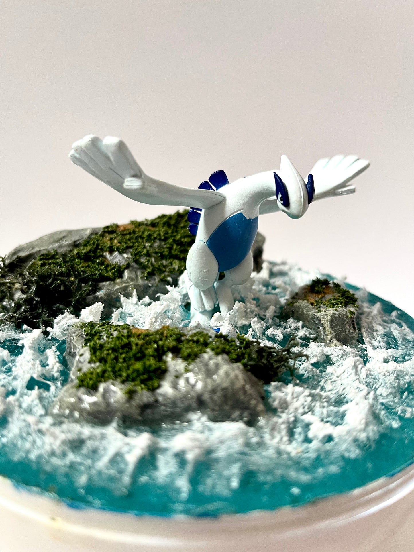 LUGIA (Medium 5.5 inch) PokéBall Diorama Terrarium