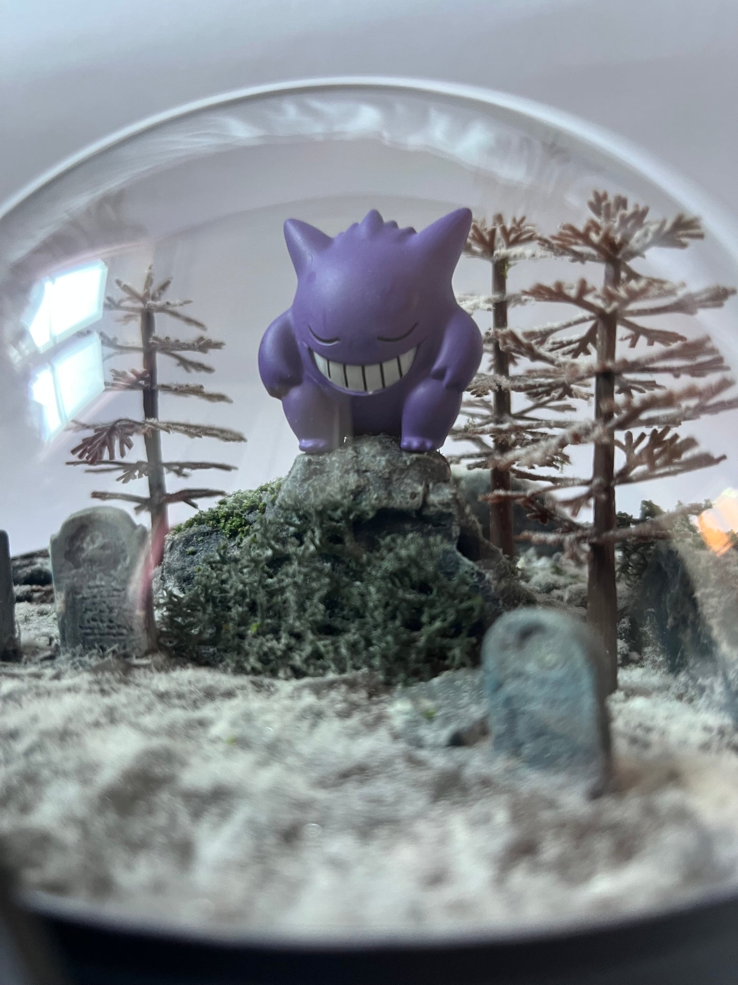 GENGAR (Medium 5.5 inch) PokéBall Diorama Terrarium